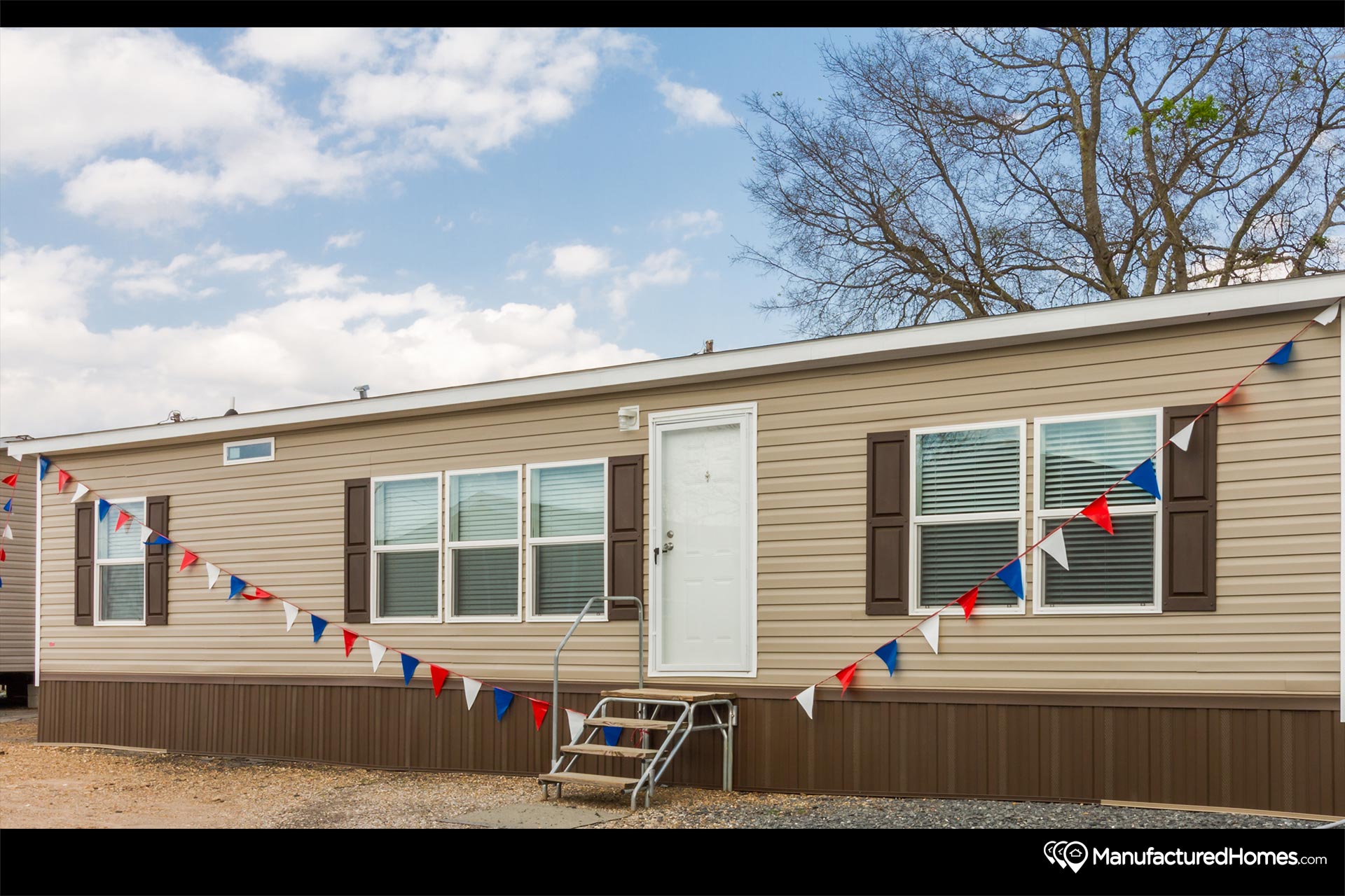 The Burton Double Wide home by Southern Homes for sale at Gulf South Homes in Houma, Louisiana
